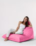 Atelier Del Sofa Pouf Grande Big Bed Rosa Exterior Impermeable Jardin 145x90x35cm
